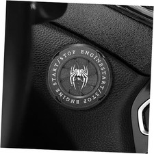 Rotary Push Start Button Cover, Anti-Scratch, Suitable for Cars, SUV, Spider