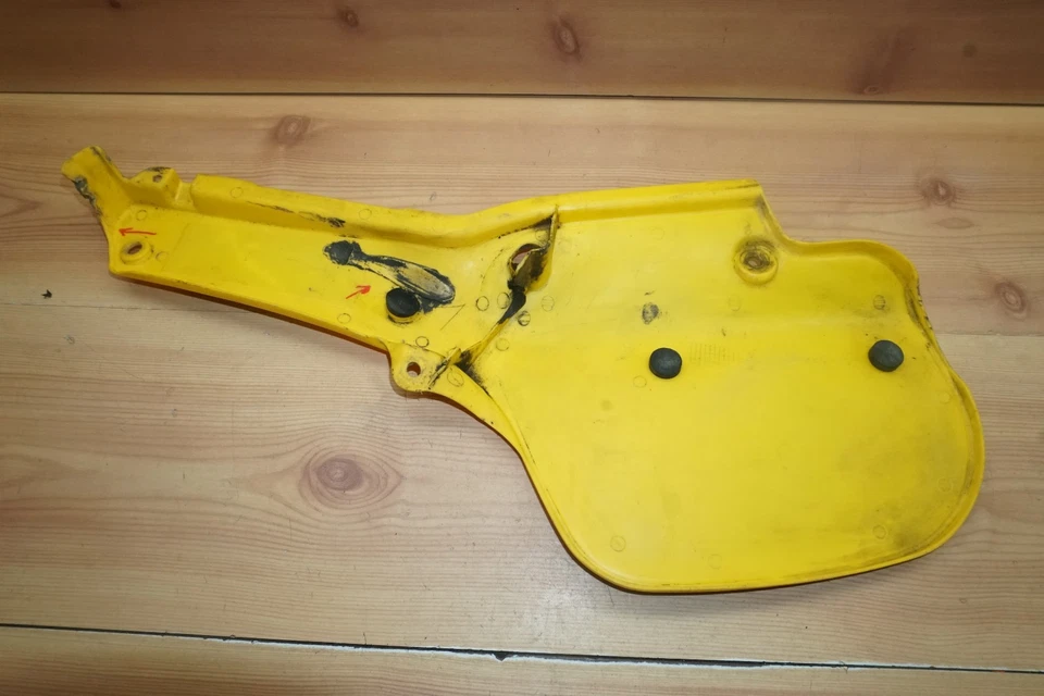 Yamaha YZ125 YZ 125 1982 1983 YZ100 1982 panel de cubierta lateral derecho 5X4-21721-00-98 Foto 4 de 4