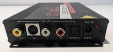 Hall Research SC-CSV-HD Composite SV to HDMI Scaler with Audio Power Tested
