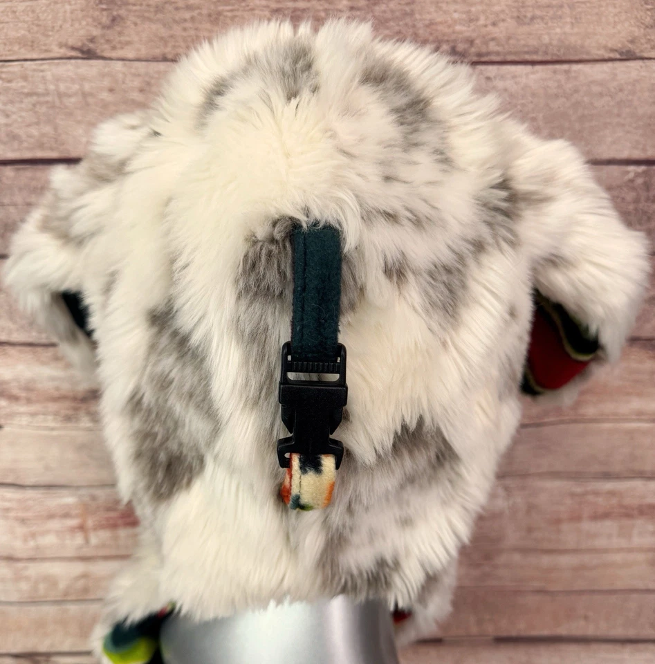 Authentic SpiritHoods 2013 Rare Limited Edition Snow Bunny Faux Fur Spirit Hood - Image 4 of 4