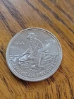 1985 1 oz Silver Engelhard Prospector Round .999 Fine