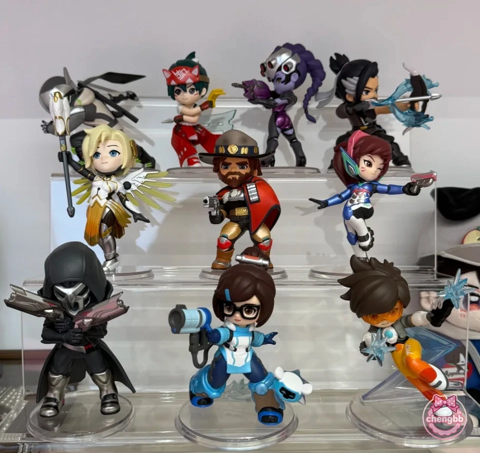 POP MART Overwatch Play Of The Game Series Blind Box Figures Toy Gift - Image 4 of 4