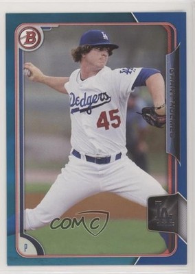 2015 Bowman Draft Blue 79/150 Grant Holmes #160 g6p