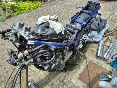 Xj900 Diversion Teile, Verkleidung, Tank, Sitzbank, uvm. Unfallfrei blau, läuft - Bild 1 von 4