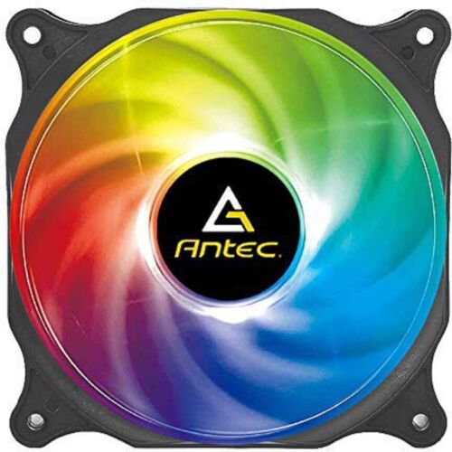 Antec F12 RGB Quiet Cooling Case Fan 120mm 1000RPM airflow 3-pin interface - Picture 1 of 4