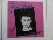 Achim Reichel Autogramm signed LP-Cover "Ungeschminkt" Vinyl