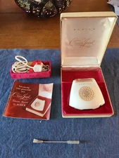 Schick Lady's Vintage Crown Jewel Shaver Model 100 in Case Complete. Excellent!.