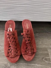 Michael Kors Women's Westley Mule Cinnamon 7.5 Shoes Ret $165