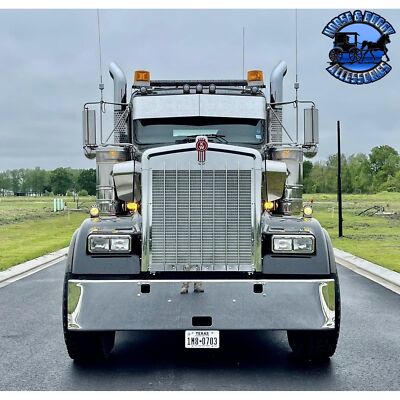 Rollin low Kenworth 12'' straight visor fits-aero cab models #2020