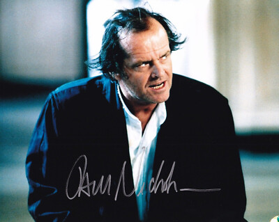 JACK NICHOLSON Original Autogramm signiertes 20x25 Großfoto Top Portrait