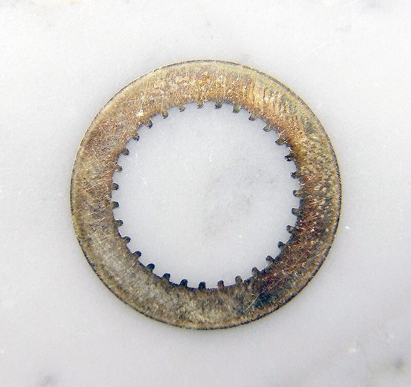 Vintage Genuine Rolex Silver Date Disc for Movement 3035 Submariner GMT Master image 3