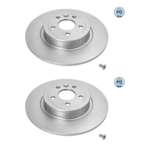 2x Meyle 53-15 523 0018/PD Bremsscheibe Hinten für Land Rover Range Rover Evoque