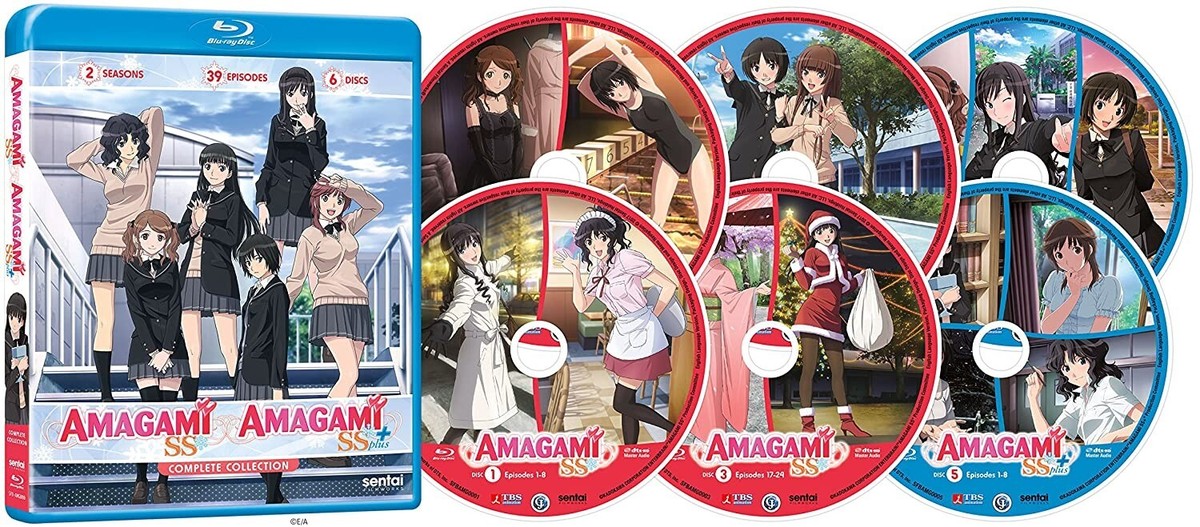 Amagami SS / Amagami SS Plus Complete Collection (Blu-ray) (Jap