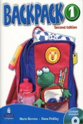 Backpack 1 English Textbook AND Workbook Set Second Edition New Pinkley Herrera