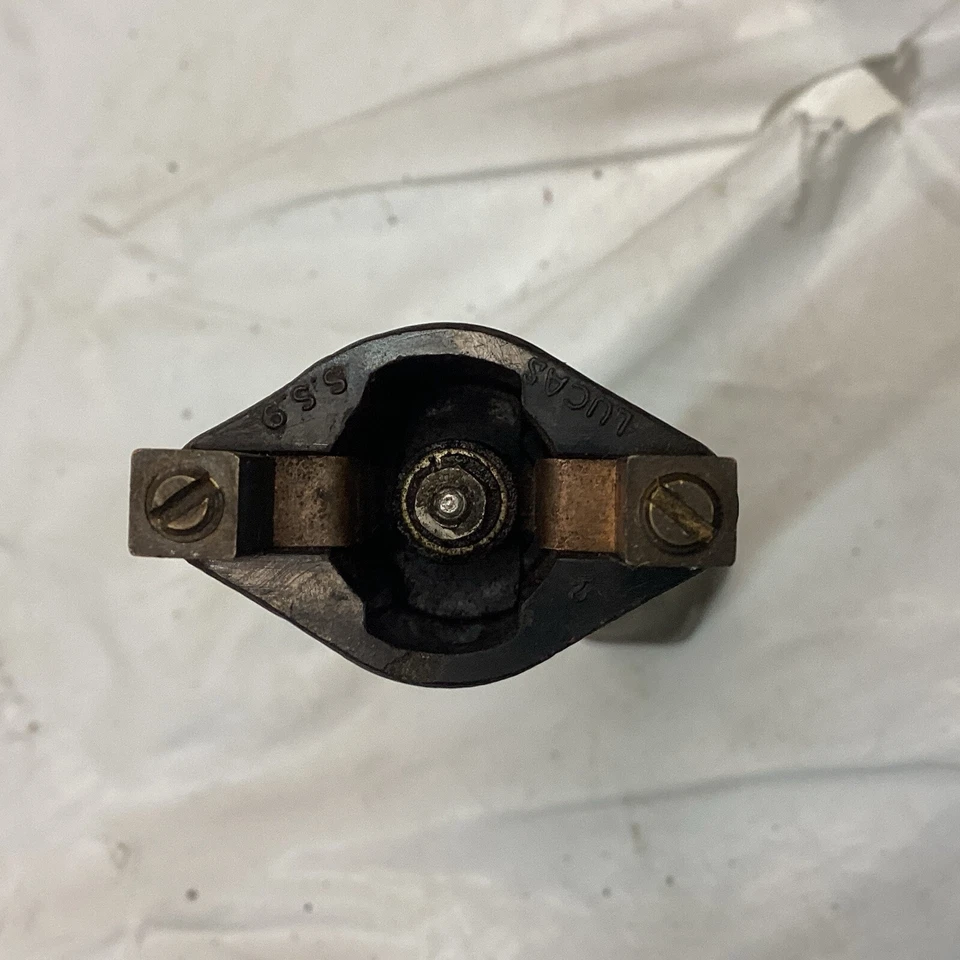 Interruptor de arranque Lucas Alvis TA21 TC21 TC2 gris Lady & Tickford cupé 1951-55 nuevo de stock Foto 4 de 4