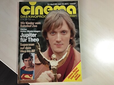 Cinema - Heft 35 v. 1981 - Superman - Marius Müller Westernhagen - Eis am Stiel
