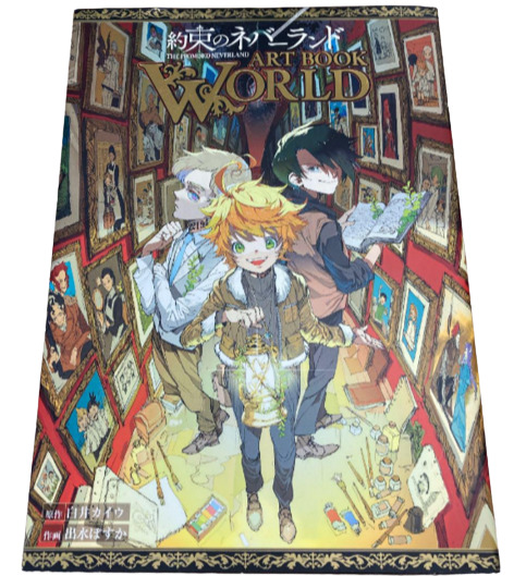 The Promised Neverland Art Book Illustrations Collection Anime