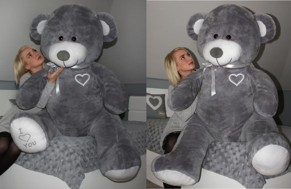 XXL Teddybär Plüsch Kuschel Stoff Tier Riesen Teddy Bär Valentinstag Geschenk XL
