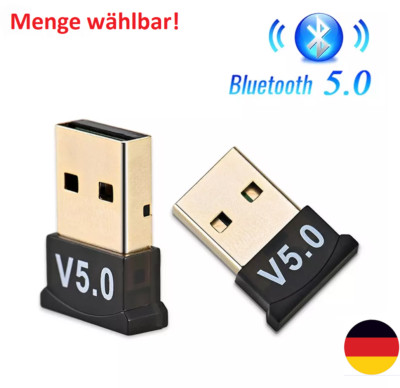 Bluetooth Adapter 5.0 Transmitter Dongle Stick PC Notebook USB Bluetooth Adapter