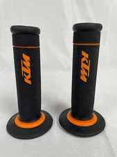 OE KTM Black Orange Dual Compound Open-End Grips 2008-2015 65 SXS 63002021200