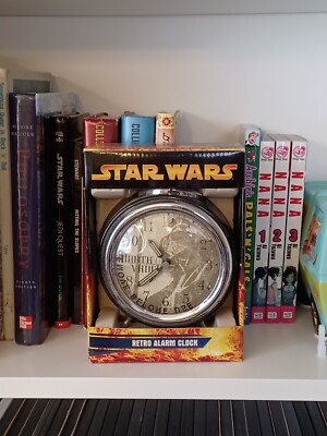 2005 Official Star Wars Merchandise - Darth Vader Retro Alarm Clock by Clicks