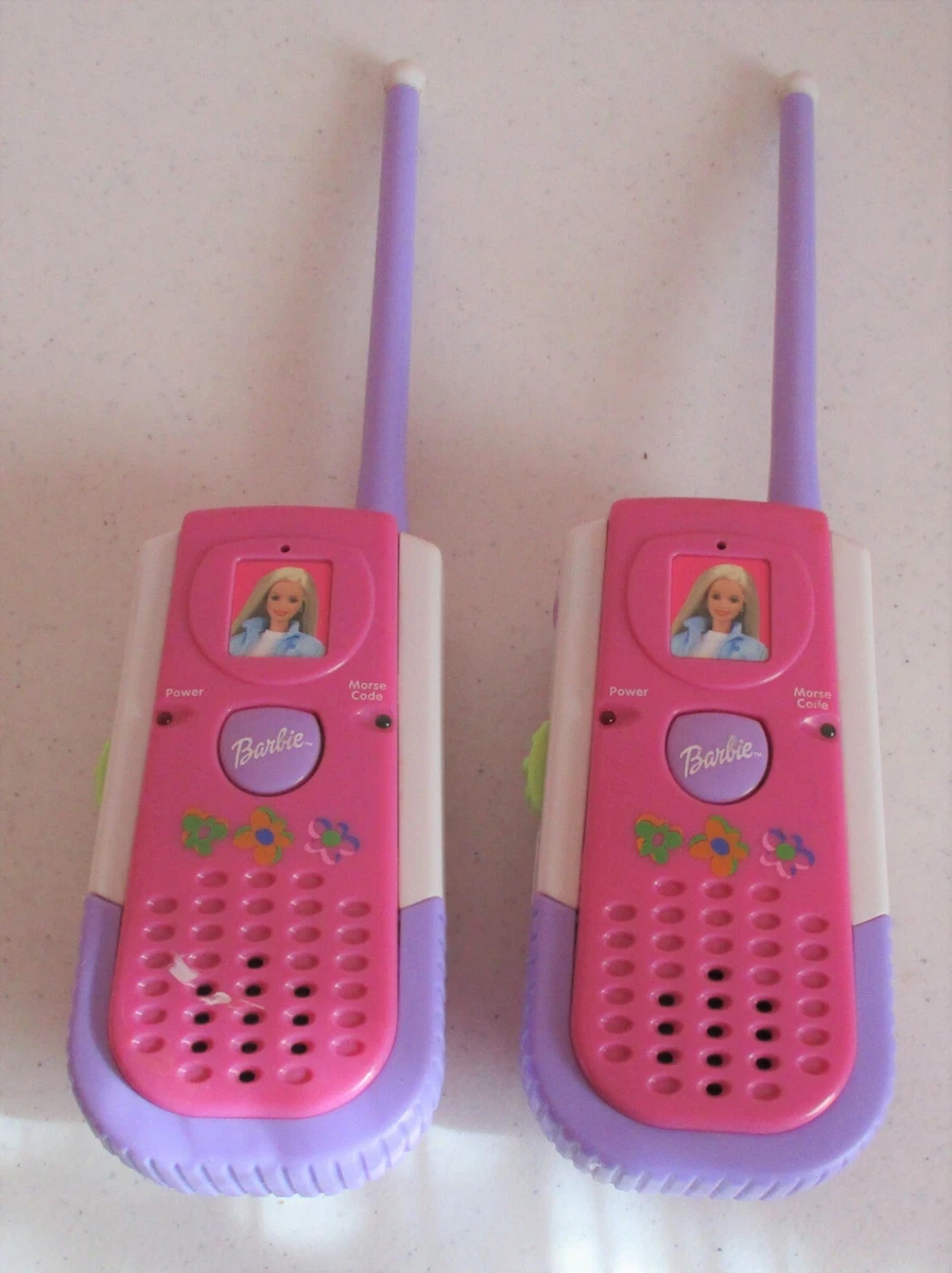 Barbie 2 Walkie Talkies 2001 Work BE 225 Vintage eBay