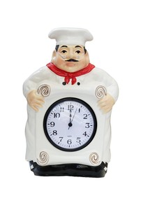 Fat Chef Kitchen Wall Clock Decoration Ebay
