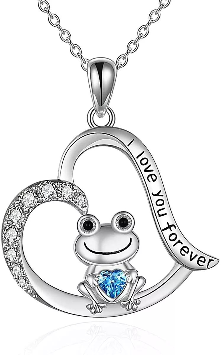 Cute 2024 frog necklace