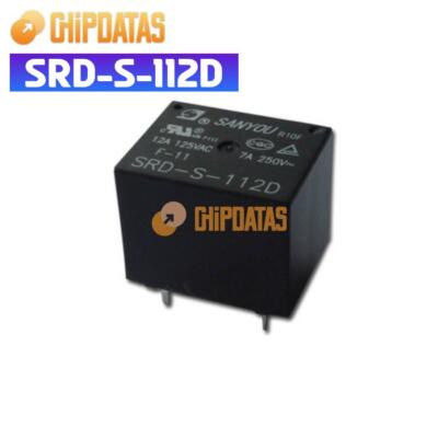 10PCS 12V 5pins SRD-S-112D 12A SANYOU Relay Best Quality Assurance #R11