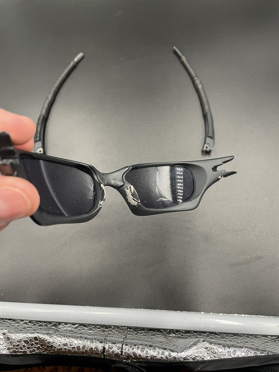 Oakley Mag Switch Dark Carbide w/Black Iridium Lenses (Read