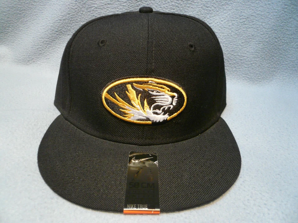 Nike Missouri Tigers True Wool Fitted Sz 7 1/4 BRAND NEW hat cap Mizzou Rah - Image 2 of 4
