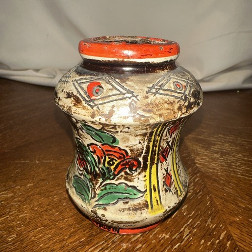 Vintage Japanese Ginger Jar With Lid Odd. Check Pictures. - Picture 2 of 9