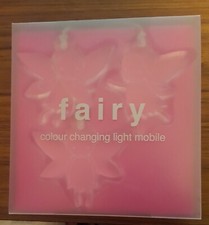Fairy colour-changing LED mobile with 1hour timer, battery operated - Brand new 