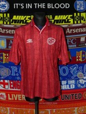 4.5/5 FC Nicklheim XL #8 umbro retro football shirt jersey trikot
