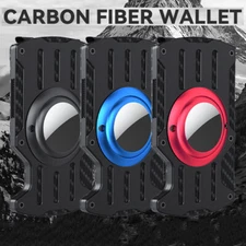 Mens Slim Money Clip Wallet Wtih Airtag Holder RFID Tactical Minimalist Wallet