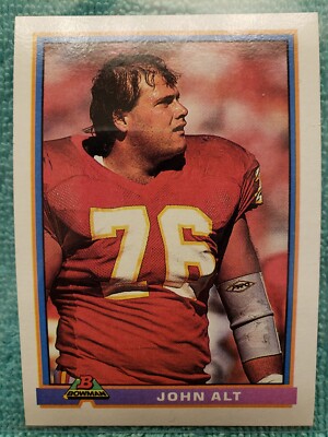 1991 BOWMAN JOHN ALT #227 KANSAS CITY CHIEFS 