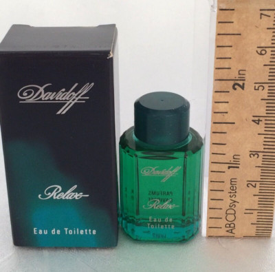 RELAX by Davidoff Cologne Men 5 ml/ 0.17 oz Eau de Toilette Splash Miniature