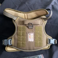 Tactical Dog Harness w/handle No-pull Large Military Dog Vest Working Dog NEW