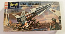 Misil tierra-aire Revell NIKE HERCULES, caja abierta, SIN CONSTRUIR, vintage, 1958, fuera de existencia
