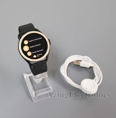 Michael Kors Gen 5E MKGO Smartwatch Gold Black Rubber