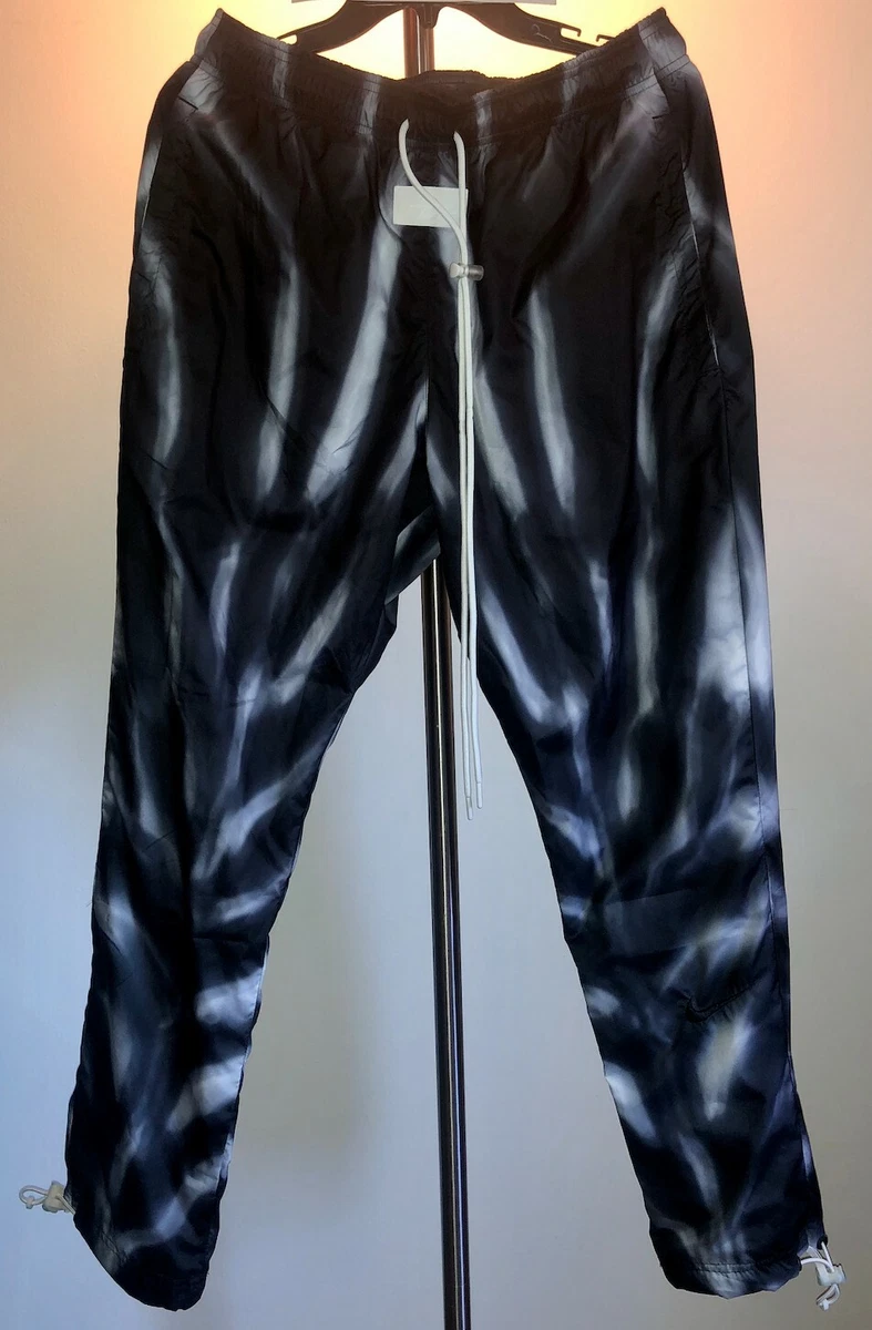 Rare NIKE x FEAR OF GOD All Over Print Pants Black Jerry Lorenzo