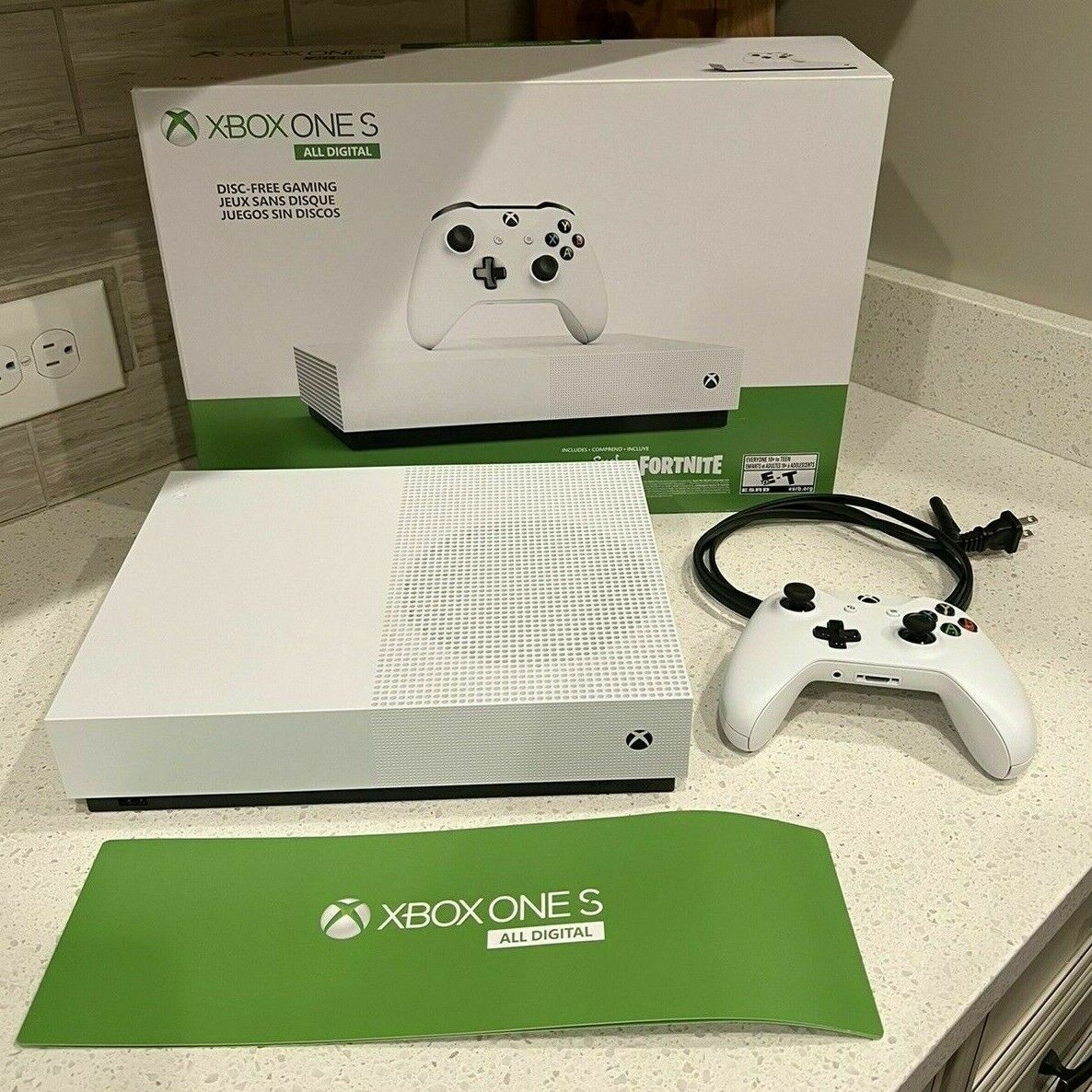 Microsoft Xbox One S 1TB All Digital Edition with 3 Games Bundle