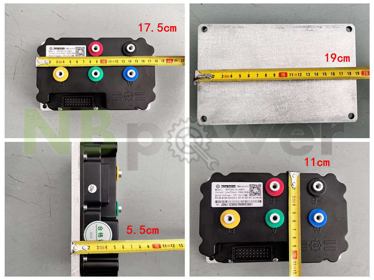 QS138-A 70H 3000W Mid-drive BLDC Motor with Fardriver ND72530 Controller kit. | eBay