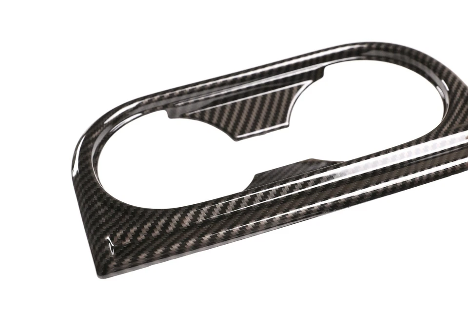 Marco decorativo portavasos de agua de control central para Toyota Tundra 2014-21 Foto 3 de 4