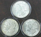 US 1921-D Morgan Dollar x3  **
