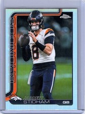 2025 Topps Chrome #89 Jarrett Stidham Silver