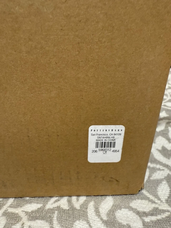 Pottery Barn red Christmas glasses NIB ￼set of 4 - Image 4 of 4