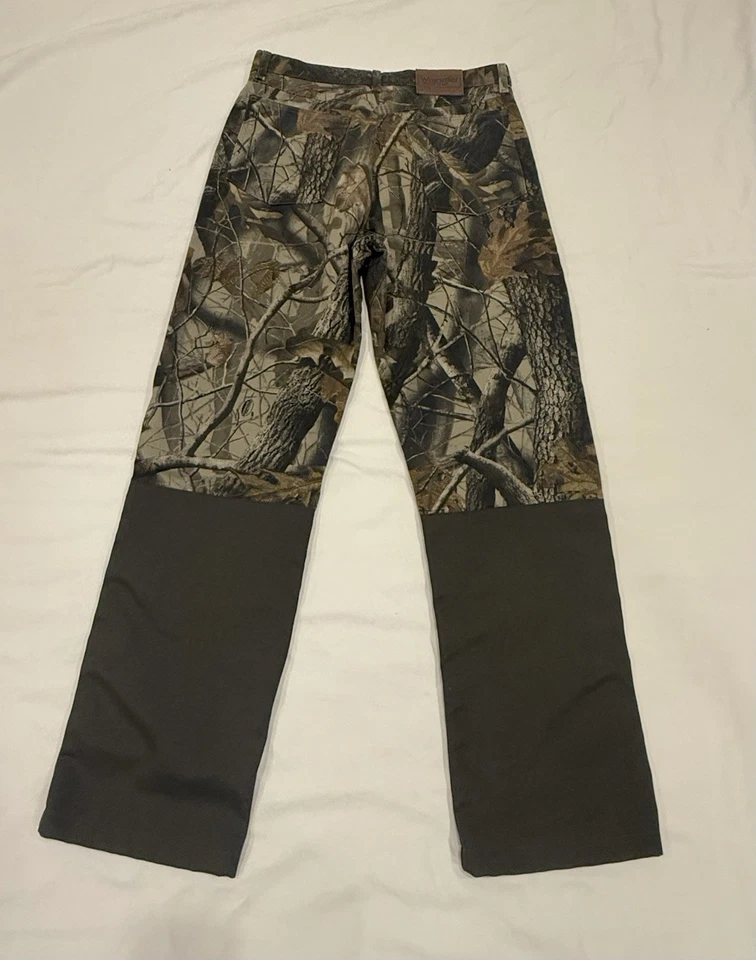 NWOT Wrangler Pro Gear Brush Guard Pants RealTree Camo Hunting 33” x 32” - Image 3 of 4