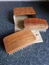 Vintage Clothes Brush Set With Case
