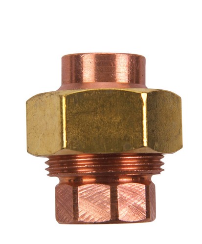 Mueller Streamline W 68002 Solder-Joint Copper to Copper Union 3/8 in.
